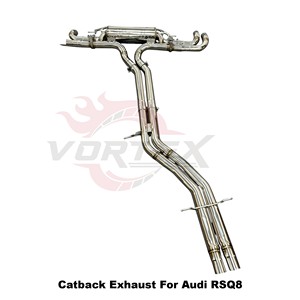 ท่อไอเสียสแตนเลส Vortex Performance สำหรับ Audi RSQ8 ปี 2019-2024 พร้อมวาล์วอิเล็กทรอนิกส์ปรับแต่งเสียง - Product Image 3