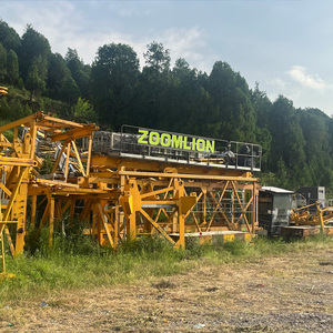 Zoomlion 8 tấn Flat Top cẩu tháp 6015-8 sử dụng xây dựng dự án thiết bị giá tốt nhất gồm có động cơ lõi hộp số PLC - Product Image 1