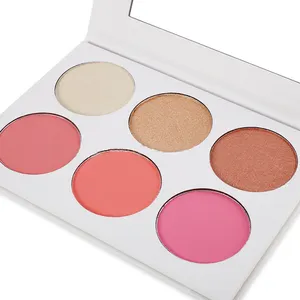 Private Label Multi Functionele Make-Up Palet Highlighter Cosmetica Blush Highlighter Palette