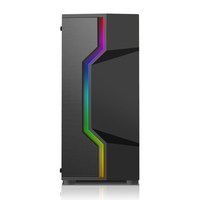 High Quality EATX ATX Gaming Computer Cases Towers Cabinet Gaming PC Case Gaming With RGB Fans Computer Casing Desktop Cases
