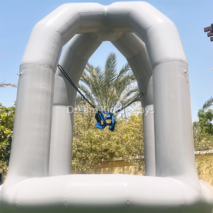 <span class=keywords><strong>Jeux</strong></span> <span class=keywords><strong>de</strong></span> <span class=keywords><strong>saut</strong></span> à l'élastique <span class=keywords><strong>de</strong></span> videur gonflable blanc <span class=keywords><strong>de</strong></span> PVC commercial avec le trampoline <span class=keywords><strong>de</strong></span> corde à sauter - Product Image 5