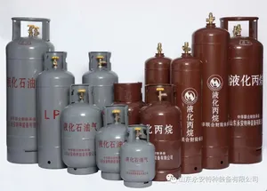 Lpg propan gaz silindir/Tank/şişe yüksek kaliteli 50kg 118L çelik özelleştirilmiş düşük YA 50KG tek * 118l 400mm 1200mm 3.2mm