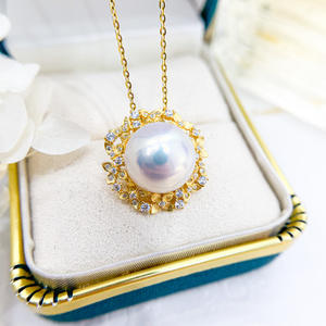 จี้เงินแท้ S925 พร้อมลูกปัดกลมขนาด 11-13 มม. สำหรับทำสร้อยคอสวยงาม อุปกรณ์เสริม รุ่น 30807 จี้เปล่าสำหรับใส่ลูกปัด - Product Image 1