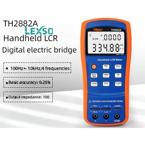 เครื่องทดสอบความจุและความเหนี่ยวนำแบบพกพา Tonghui Digital Bridge รุ่น TH2822A/C/D/E พร้อมอินเทอร์เฟซ RS232C/RS485 USB รับประกัน 6 เดือน - Product Image 2