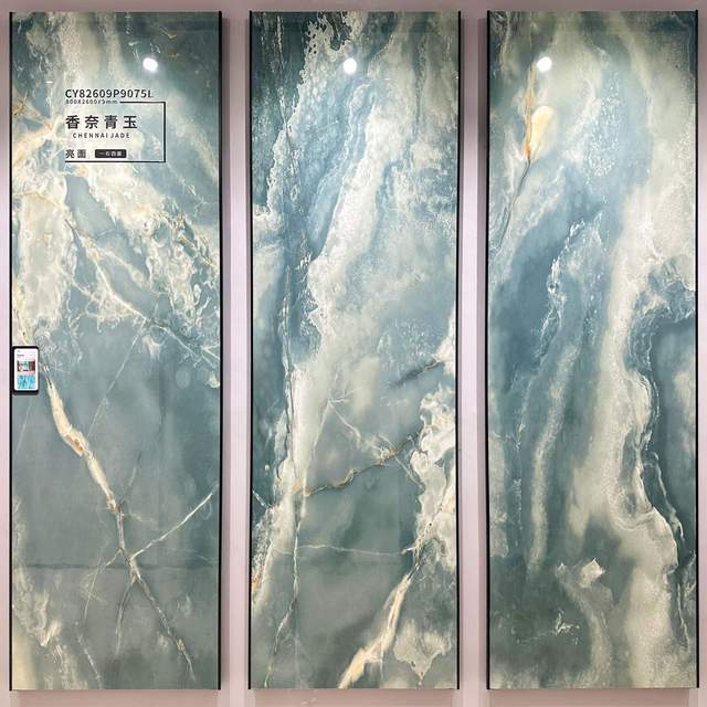 Modern Extravagant Blue Onyx Marble Backlight Big Slab Tiles Polished Translucent Natural Book Match Waterproof Backlit Wall