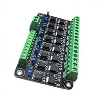 Module PMOSFET 8 canaux, microcontrôleur, amplification PLC, isolation par optocoupleur, contrôle PWM, interrupteur lumineux