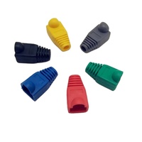 Cat6/Cat5-Netzwerkkabelstecker mit PVC-Kofferraum abdeckung RJ45-Stecker-PC-Gehäuse für sichere Kabel verbindung
