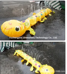Tapete Inflable de PVC con Diseño de Oruga de Dibujos Animados para Niños, para Jugar al Aire Libre en el Jardín con Agua - China - Product Image 6