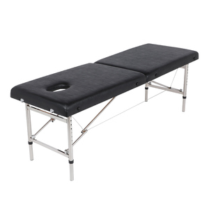 Portable <b>Folding</b> Aluminum Massage <b>Table</b> Height Adjustable Salon Spa Tattoo Therapy Beauty Bed - Product Image 1