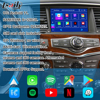 Pantalla Táctil Inalámbrica de 8 Pulgadas con Carplay y Android Auto para Infiniti QX80 QX56 Patrol, Monitor Automotriz