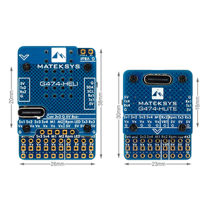 Contrôleur de vol HOT MATEK MATEKSYS G474-HLITE avec STM32G474CE/ICM42688-P intégré, mini 30 mm pour hélicoptère RC sans flybar - Product Image 1