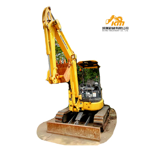Miniexcavadora Hidráulica Usada Komatsu PC35MR-2 de 3.5 Toneladas, Excavadora PC35 con Brazo Giratorio para Construcción en Casa, Jardín y Granja - Product Image 1