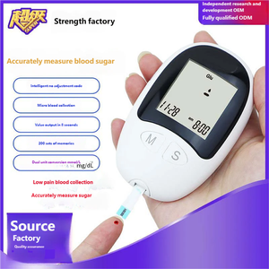 Appareil <span class=keywords><strong>de</strong></span> mesure <span class=keywords><strong>de</strong></span> la <span class=keywords><strong>glycémie</strong></span> <span class=keywords><strong>de</strong></span> qualité professionnelle, dispositif médical <span class=keywords><strong>de</strong></span> classe II, auto-étalonnage intelligent, micro-prelevement sanguin - Product Image 4