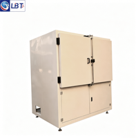 Four de séchage industriel à double porte à circulation d'air chaud pour le durcissement des pièces en plastique et de l'hardware
