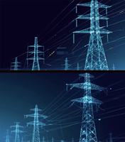 Télécommunications Celosa Lattice 225kva Lignes de transmission d'énergie Tours en acier Pylne Tlcom