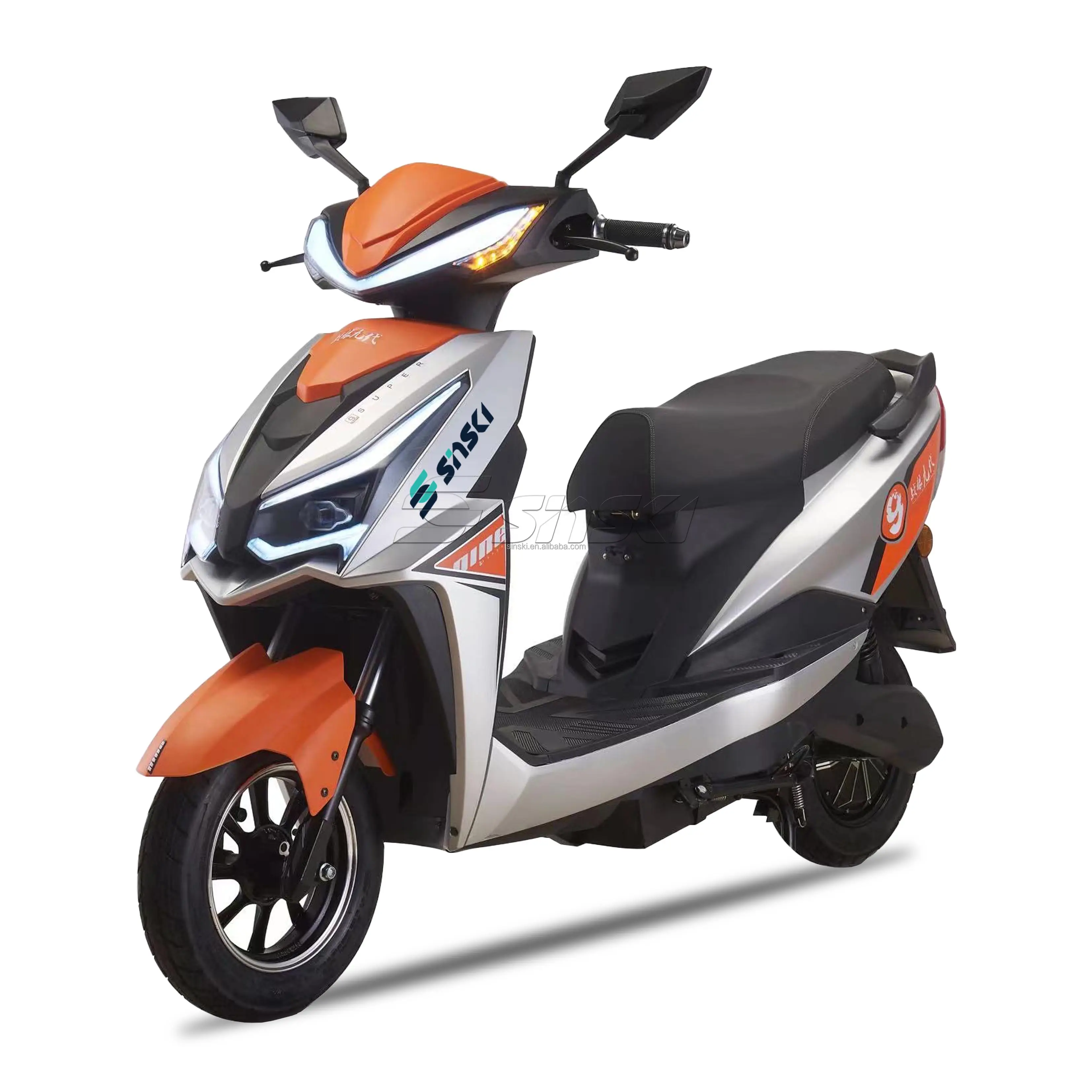 Elegante 2000w 70 mph scooter elettrico 48v scooter elettrico fabbrica a buon mercato moto cross elettrico