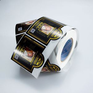 Étiquettes autocollantes personnalisées en rouleau pour bouteilles, avec logo de marque en feuille d'or, imperméables, pour emballage de produits, fabriquées par un fabricant - Product Image 2