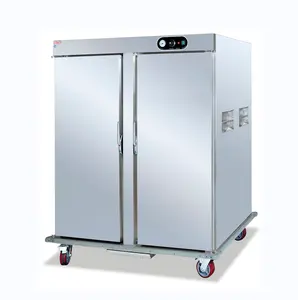 Больничная тележка для подогрева пищи SUS 304, контейнер для хранения пищи для коммерческой кухни, тележка, ресторанное оборудование, размер на заказ