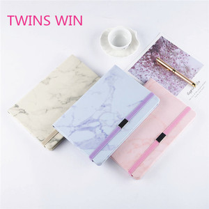 Fournitures de bureau et scolaires papeterie prix de gros bas quantité minimale de commande mignon imprimé couleur marbre cahier 1855 - Product Image 4