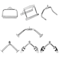 Haute qualité fitness Biceps presse câble pièces jointes poignée accessoires sport exercice Lat tirer vers le bas barres