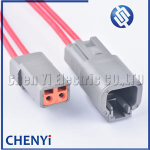 2 دبوس ذكر-قابس أنثى ، للشاحنة مع 15 أسلاك 12 AWG - Product Image 3