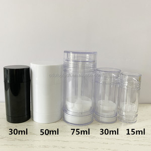 Conteneur de Déodorant Vide Personnalisé 15g 30g 50g 75g, Tube Applicateur Pivotant Roll-on pour Gel, Crème Solaire et <span class=keywords><strong>Stick</strong></span>, Emballage de Déodorant en Plastique - Product Image 5