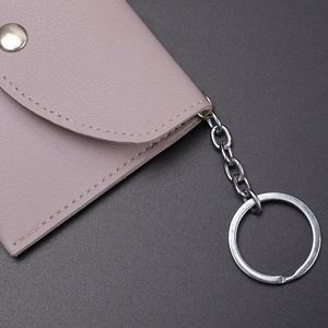 Kanniki. Portefeuille court unisexe en PU imperméable avec bouton, style coréen, pour étudiants, porte-cartes bancaires, en polyester, cadeau d'affaires, direct usine - Product Image 4