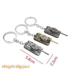 Porte-clés wwt <span class=keywords><strong>World</strong></span> des chars du monde des chars, pendentif, bijou en alliage, nouveau <span class=keywords><strong>jeu</strong></span> - Product Image 4