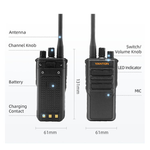 <span class=keywords><strong>Radio</strong></span> Bidirezionale ad Alta Potenza UHF VHF, Walkie Talkie con Clonazione di Frequenza a Un Tasto, Batteria di Grande Capacità, Ricetrasmettitore Portatile YANTON T-630 - Product Image 3