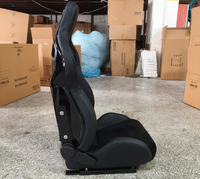 Siège de course en kevlar, accessoire automobile de luxe OEM, haute qualité, Recaro Sportster Cs, sièges baquets universels confortables avec rails