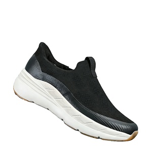 Zapatillas Ligeras para Caminar sin Cordones para Hombre, Suela de EVA, Parte Superior de Tejido Fly Knit para Clima Cálido y Húmedo, Alta Calidad, OEM, Venta al Por Mayor Personalizada - Product Image 1