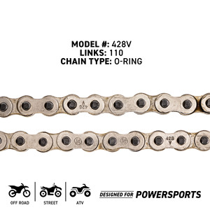 <span class=keywords><strong>Cadena</strong></span> de Motocicleta Reforzada Premium 420 428H para 125CC GN125 CG125 <span class=keywords><strong>AX100</strong></span> CD70, Accesorios de <span class=keywords><strong>Cadena</strong></span> de Transmisión para Motocicleta, Venta al Por Mayor - Product Image 4