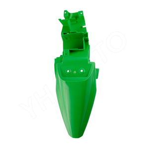 Kit de carénage complet en plastique vert et blanc YHMOTO pour Kawasaki KLX110 2010 2024 - Product Image 2