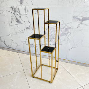 ชั้นวางกระถางต้นไม้สำหรับร้านค้าบูติก ชั้นวางต้นไม้ในร่ม ชั้นวางโชว์ต้นไม้สำหรับงานแต่งงาน ใช้สำหรับจัดเก็บ - Product Image 4