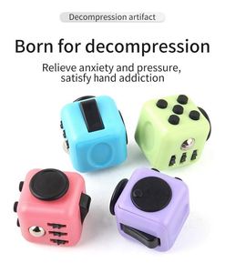 Jeu de puzzle magique en plastique anti-stress, cube infini pour soulager l'anxiété, jouet pour adultes pour tuer le temps - Product Image 3