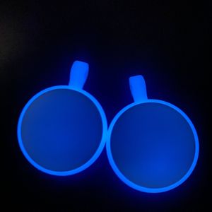 Placa de Identificación para Mascotas con Nombre, Número de Teléfono, Color Sólido, Grabado Láser, Brilla en la Oscuridad, Silicona, Luces, Encaje, Animal, 100 Piezas/Bolsa OPP o Personalizado - Product Image 6