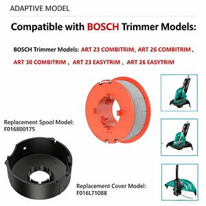 F016800175 2pcs <b>Trimmer</b> <b>Line</b> Spool Head 1.6mm 26FT/8m For Bosch Grass <b>Trimmer</b> ART 23/26/30 COMBITRIM ART 23/26 EASYTRIM - Product Image 6