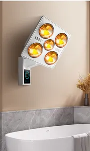 Customizable Portable Electric Infrared Heater Bathroom Use Energy-Efficient Card-Free Automatic PTC Controller Light Wave