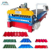 Máquina Formadora de Rollos de Lámina de Acero Trapezoidal R101 para Techos, Venta Directa de Fábrica Steelmama para Colombia