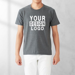 Camiseta Unisex Extra Grande de Alta Calidad OEM 2025, 100% Algodón, Lisa, Personalizable con Impresión Digital para Hombre - Product Image 4