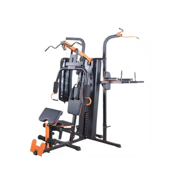 Wholesale Machine Multi Function Fitness Equipment Three Person Station Strength Comprehensive Trainer for Home Gym Use