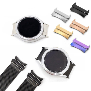 Connecteur métallique de Samsung <span class=keywords><strong>Galaxy</strong></span> Watch 4, pour montre classique 46mm <span class=keywords><strong>42mm</strong></span> 40mm 44mm, adaptateur de montre en acier inoxydable, accessoires - Product Image 1