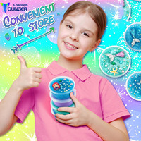 Lot de 24 couleurs de slime galaxie, ensemble de pâte à modeler lisse et élastique, jouet sensoriel relaxant pour cadeau surprise de vacances