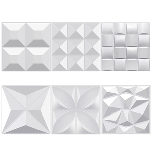 Paneles Decorativos de Pared 3D Económicos para Interiores, Revestimiento de Pared Moderno, Paneles de Pared 3D, Revestimiento de PVC 3D - Product Image 6