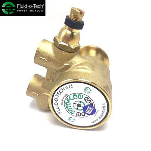 หัวปั๊มโรตารี่ Fluid-o-Tech ผลิตจากทองแดง ผลิตในอิตาลี สำหรับอะไหล่เครื่องชงกาแฟ - Product Image 1