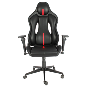 Diseño novedoso, alta calidad, ergonómico, sin disolventes, tela de PU, masaje, silla ejecutiva para juegos, reposabrazos 6D, Base de Metal, Gas de 4 etapas - Product Image 2