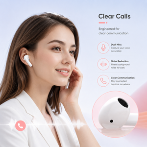 Écouteurs Bluetooth 2026 Nouveaux Écouteurs Bluetooth 5.4 à Traduction IA Semi intra-auriculaires pour le Sport, l'Écoute Musicale et les Appels - Product Image 4
