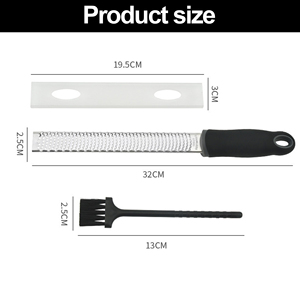 <span class=keywords><strong>Grattugia</strong></span> Manuale con Lama Extra Affilata in Acciaio Inox per Limoni, Parmigiano, Cioccolato, Formaggio e Agrumi con Copertura Protettiva - Product Image 2