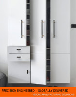 Quincaillerie de meuble de cuisine européenne boutons de porte d'armoire de tiroir poignées poignée d'armoire