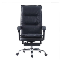 Fauteuil de bureau et ensemble de bureau en cuir synthétique moderne pour la Foire de Canton 2025, avec hauteur réglable, certifié EN1335